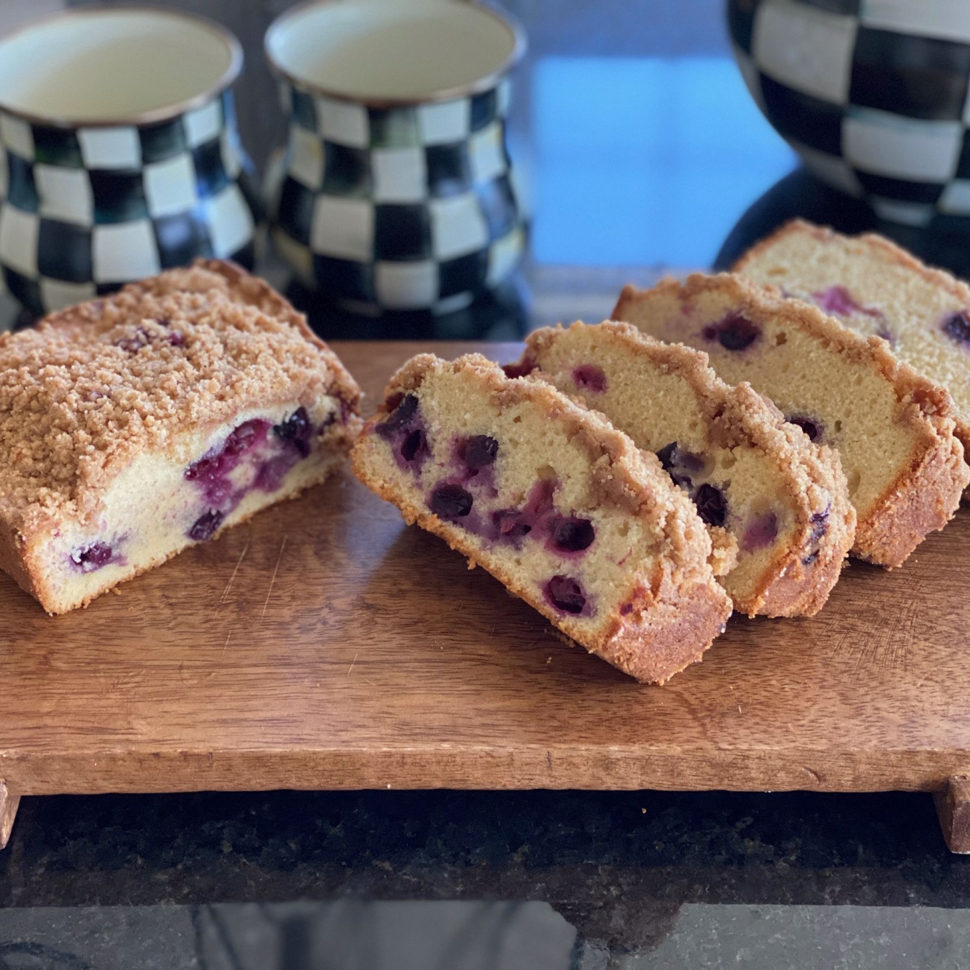 Blueberry coffee cake gluten free